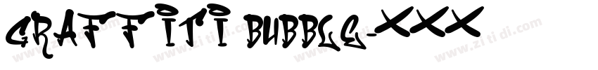 Graffiti Bubble字体转换